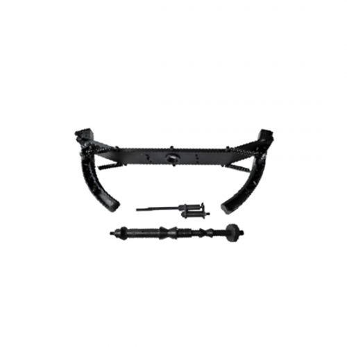 Motorcycle adaptor of wheel balancer