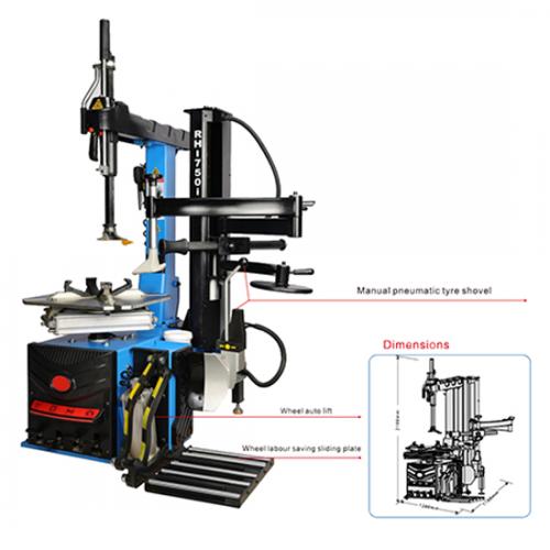 Tyre change HY-85ON+RH7501+TL
